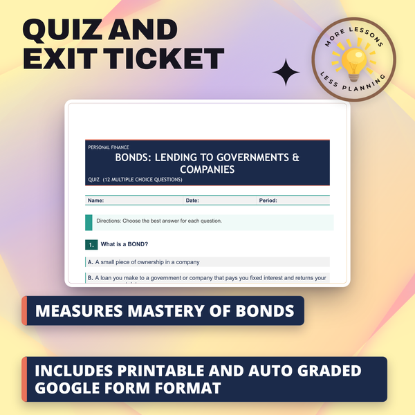 Bonds - Lending to Governments and Companies preview