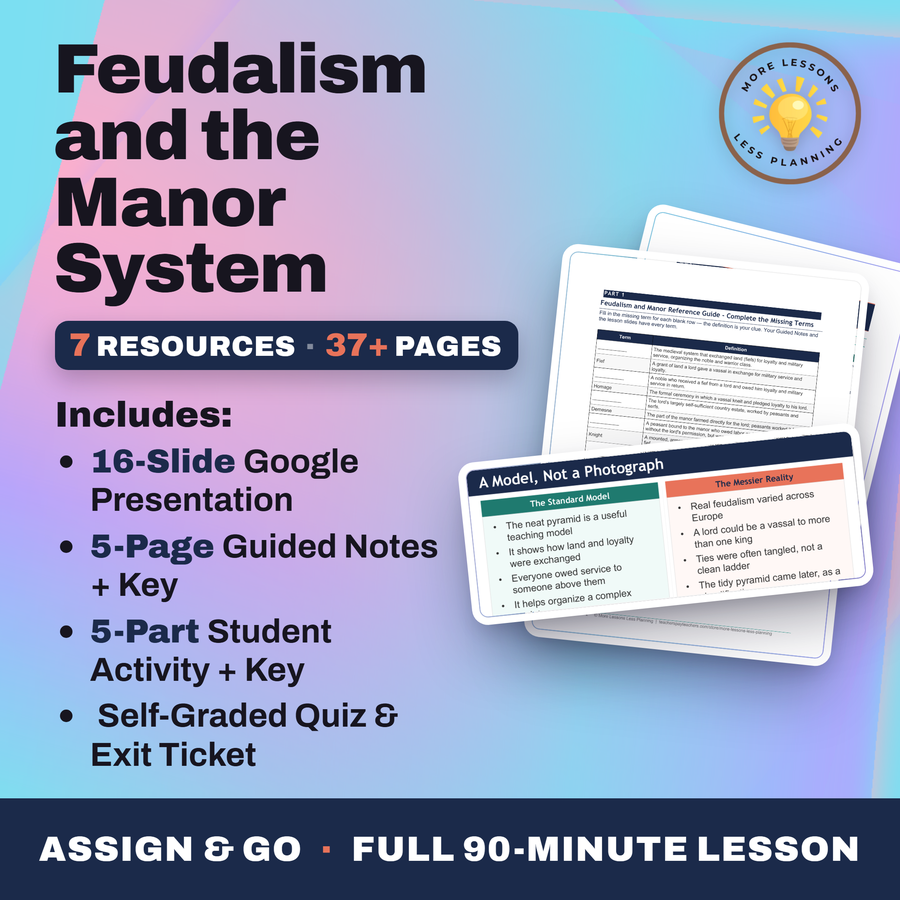 Feudalism and the Manor System cover
