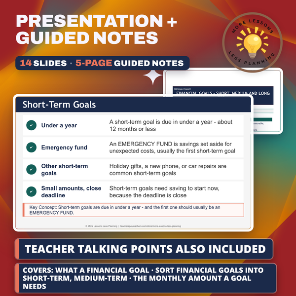Financial Goals - Short, Medium and Long Term preview