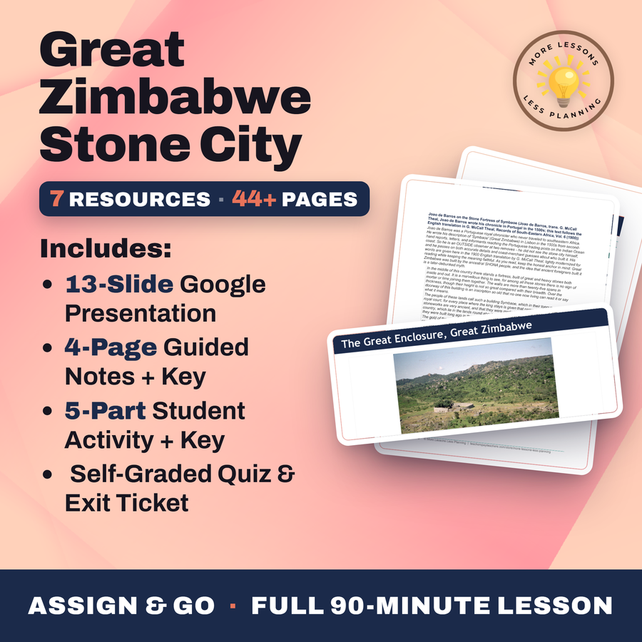 Great Zimbabwe Stone City cover