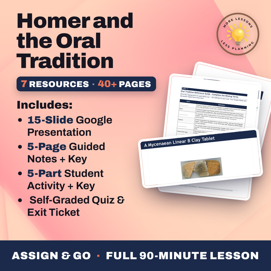 Homer and the Oral Tradition cover