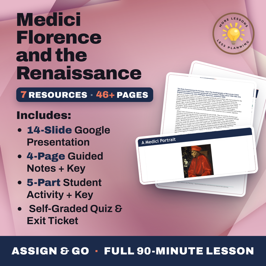 Medici Florence and the Renaissance cover