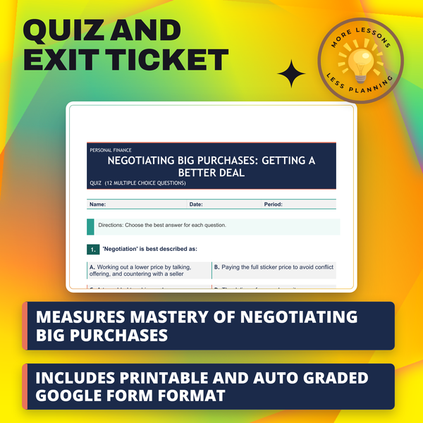 Negotiating Big Purchases: Getting a Better Deal preview