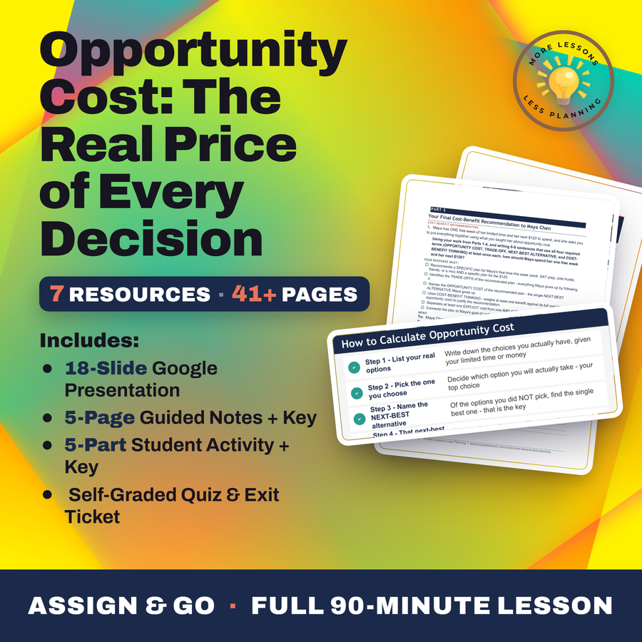 Opportunity Cost - The Real Price of Every Decision cover