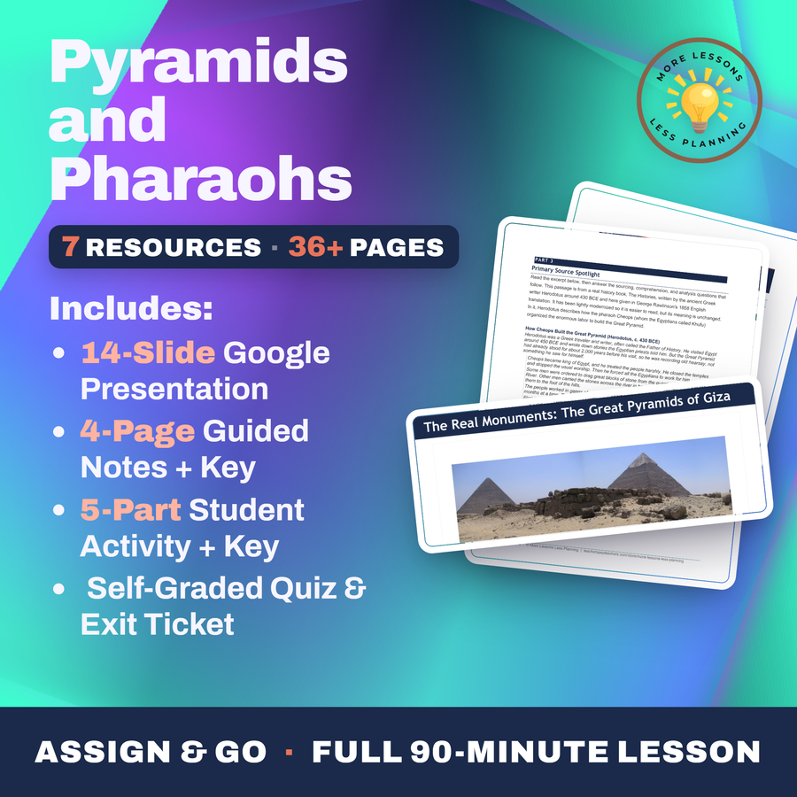 Pyramids and Pharaohs cover