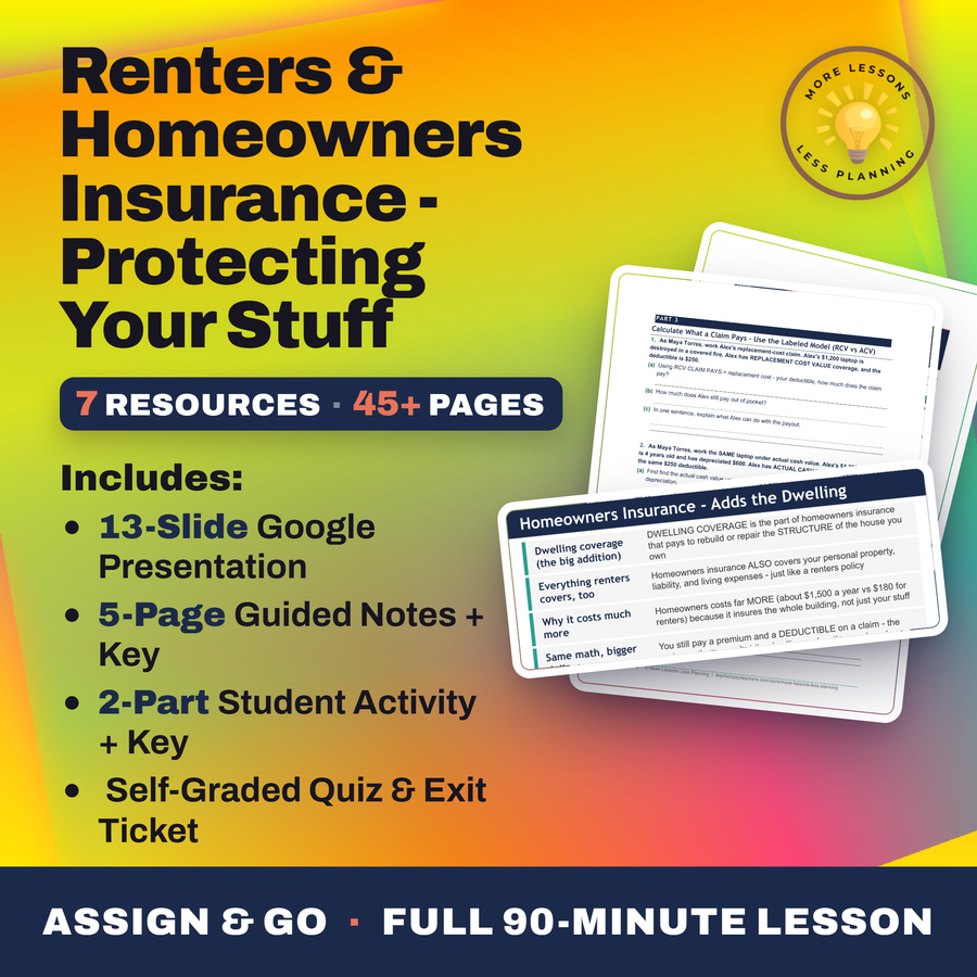Renters and Homeowners Insurance - Protecting Your Stuff cover