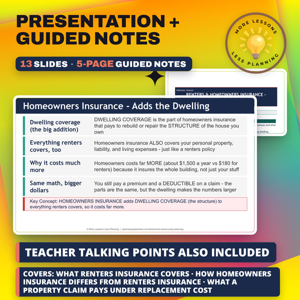Renters and Homeowners Insurance - Protecting Your Stuff preview