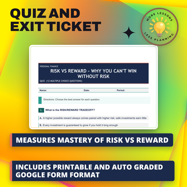Risk vs Reward - Why You Can't Win Without Risk preview