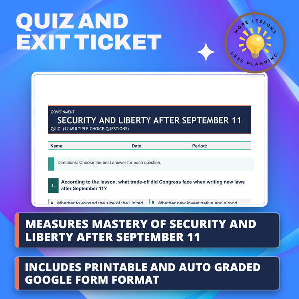 Security and Liberty After September 11 preview