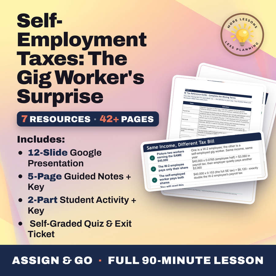 Self-Employment Taxes: The Gig Worker's Surprise cover