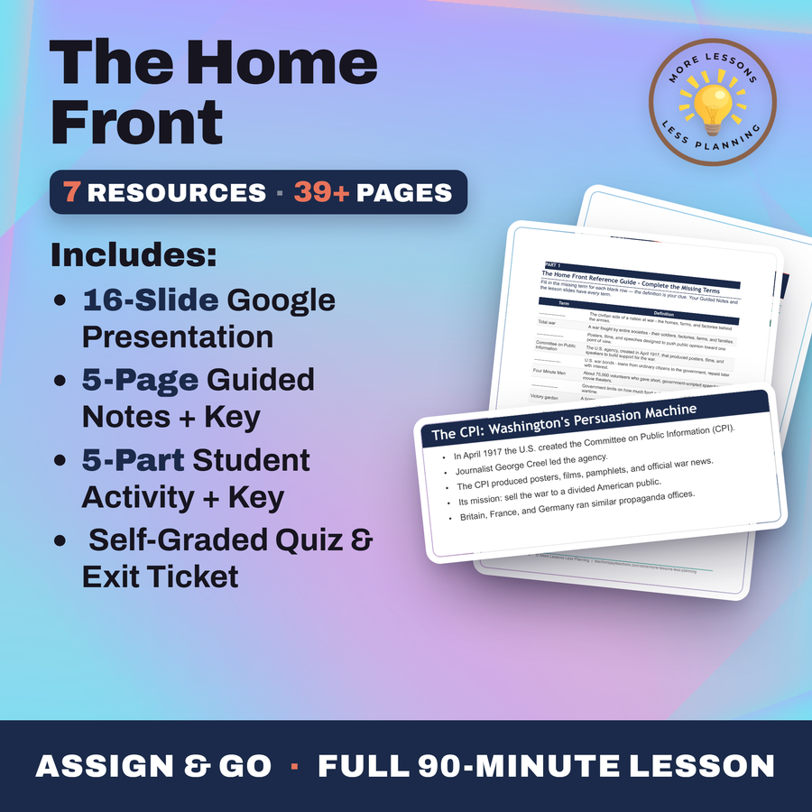 The Home Front cover