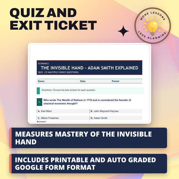 The Invisible Hand - Adam Smith Explained preview