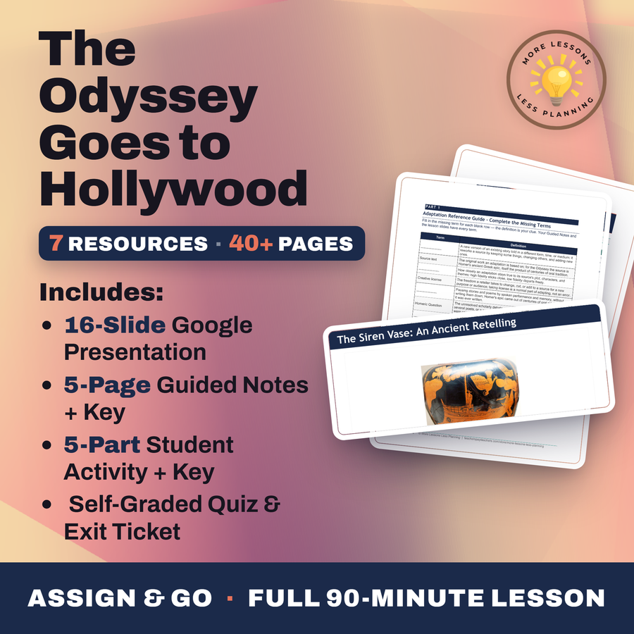 The Odyssey Goes to Hollywood cover
