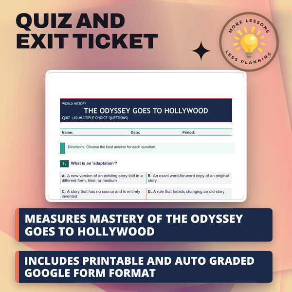 The Odyssey Goes to Hollywood preview