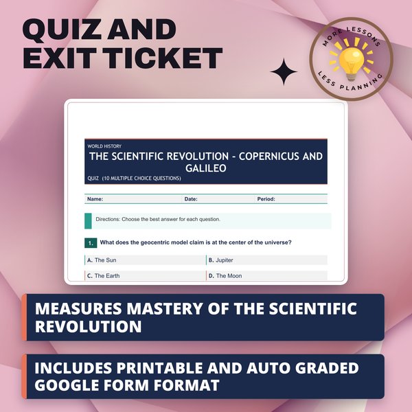 The Scientific Revolution - Copernicus and Galileo preview