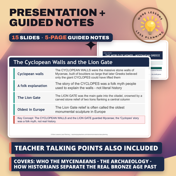 The World of Homer - Mycenaean Greece preview