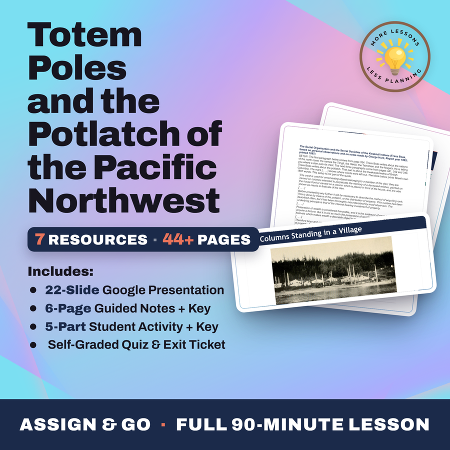 Totem Poles and the Potlatch of the Pacific Northwest cover