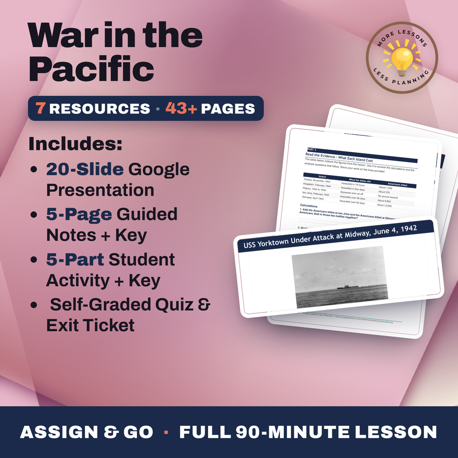 War in the Pacific cover