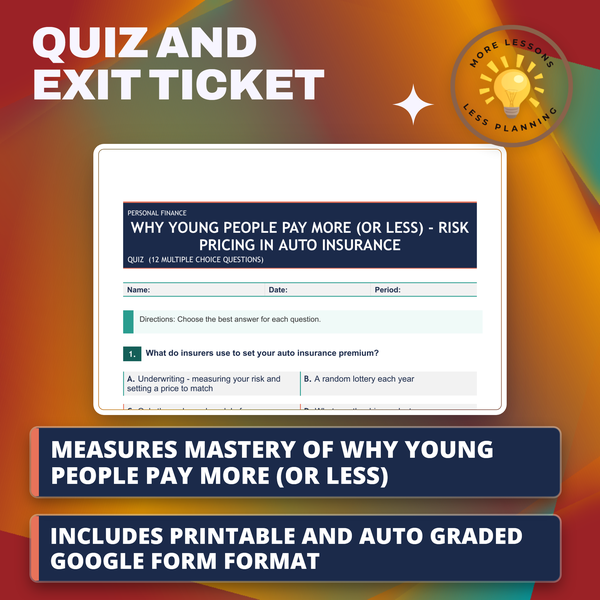 Why Young People Pay More (or Less) - Risk Pricing in Auto Insurance preview