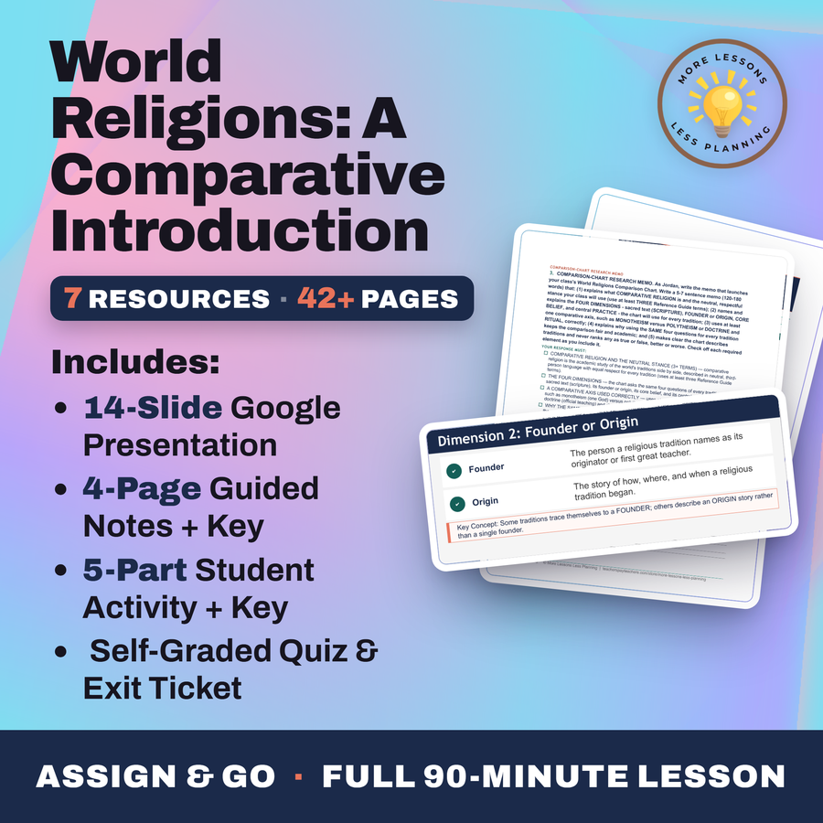 World Religions: A Comparative Introduction cover